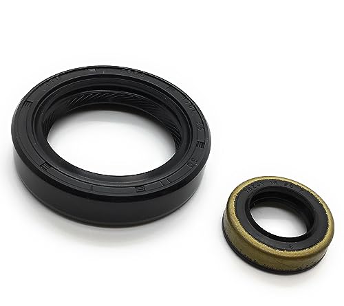 REPLACEMENTKITS.COM Brand Manual Transmission Shifter Linkage Rod & Rear Output Shaft Seal Set Fits Many Subaru’s