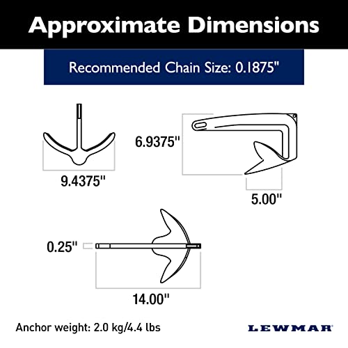 Image of Lewmar SS Claw Anchor