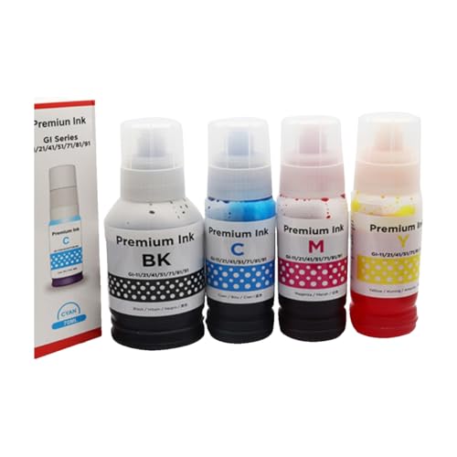 Encre GI-71BK 135ml pour remplacer votre encre épuisée sans fuite sur les modèles G2020 et G3020