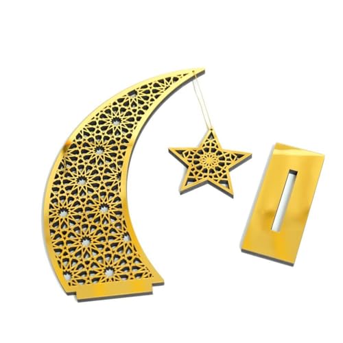 Fête islamique de l'Iftar ornement de table lune à offrir en cadeau de Ramadan - 4