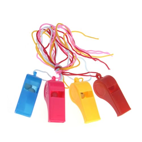 Garneck 72Piezas Silbato Abs para Silbato Colgante para Deportivos y Sonido para Senderismo y Actividades Color
