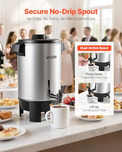 VEVOR 30 Cup Commercial Coffee Urn