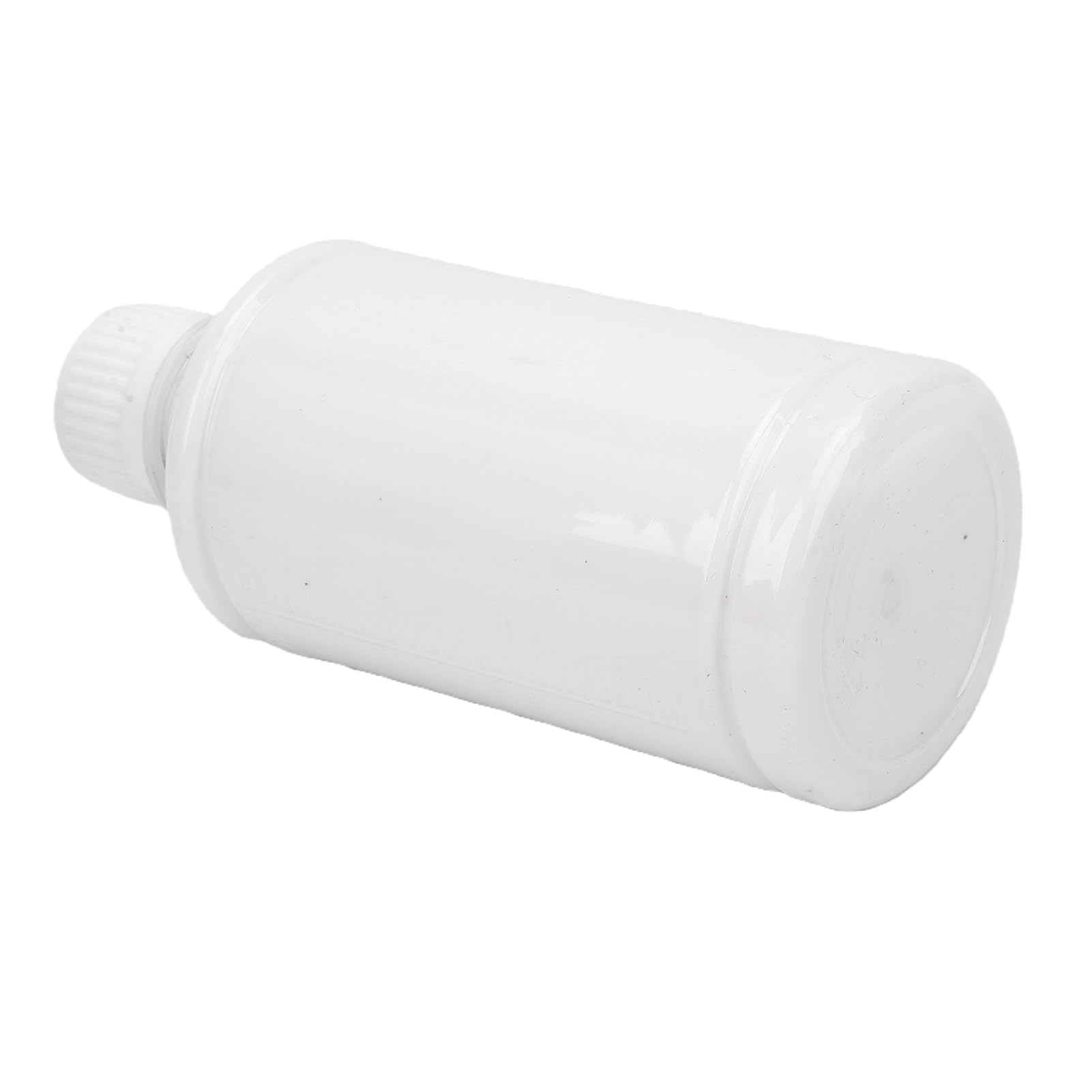 Tnfeeon Cera de Cerámica Blanca para Esmalte de Arcilla con 2 Cepillos para Cocción en Horno, Suministros para Artistas, Resistente a la Cera Cerámica, 250ml