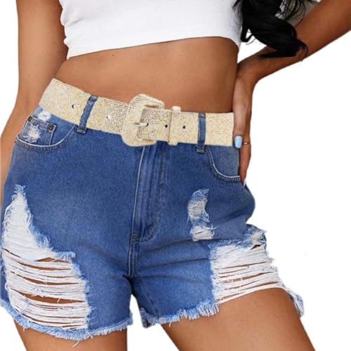 Tgirls Glitter Sequin Belts Women Dress Waist Belt Leather Belts Sparkly Vintage Belt for Jeans Pants2