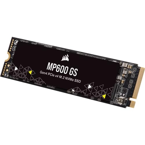 Corsair MP600 GS 500GB PCIe Gen4 x4 NVMe M.2 SSD – High-Density T...