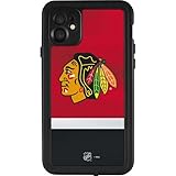 Skinit Waterproof Phone Case Compatible with iPhone 11 - Officially Licensed NHL Chicago Blackhawks Jersey Design Red