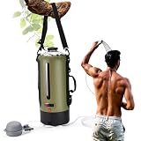 HappyPo Solar Shower with Foot Pump