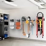 WALMANN Wall Mounted Garden Tool Rack Garage, Folding Chair Storage Rack - Image 2