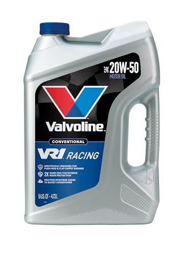 Image of Valvoline VR1 Racing SAE 20W-50 Motor Oil 5 QT, Case of 3