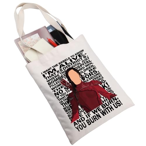 Bolso tote inspirado en películas distópicas y de aventuras, regalo para fans de cine miniatura 4
