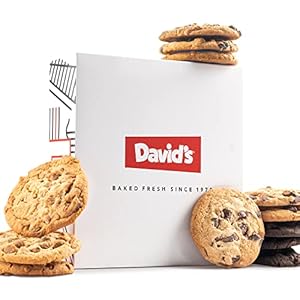 David’s Cookies Assorted Cookies in Carton Pack | Delicious Homemade Treats, Freshly-Baked Gourmet Food Cookie Gift Snacks – Great For Superbowl Sharing With Family, Friends And Loved Ones – 1 Pack