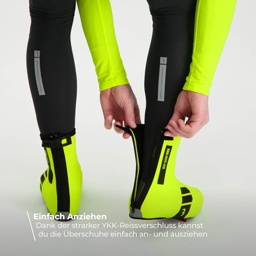 BBB Cycling Fahrrad Überschuhe Winter Herren und Damen | Kälteschutz Thermo Uberschuhe Rennrad MTB Multistretch-Neopren HeavyDuty… – Ansicht 2