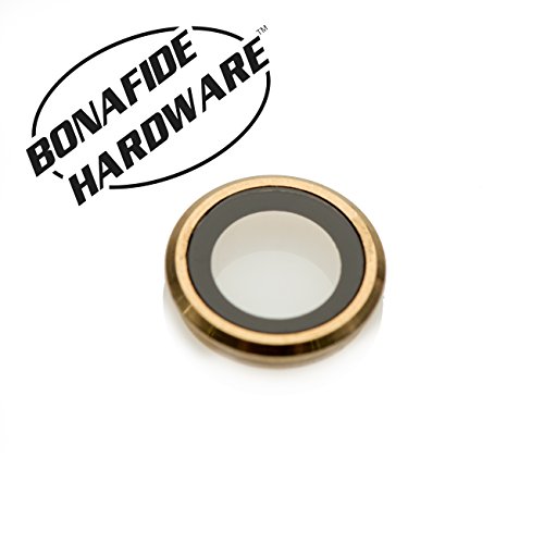 Bonafide Hardware - Replacement Part Compatible with iPhone 6 Plus 5.5 Camera Lens Back Glass (Gold)