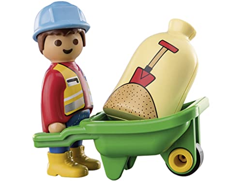 Playmobil 70409 Ouvrier Avec Brouette - vue 3