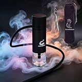 ASANMA Car Hookah, Portable Hookah Set Travel Hookahs Small Mini Hookahs Shisha for Car Outdoor Travel Shisha Sheesha Narguiles Smoking
