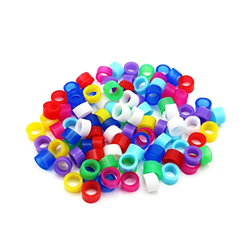 Anello per uccelli da 100pcs Gamba per pappagallo