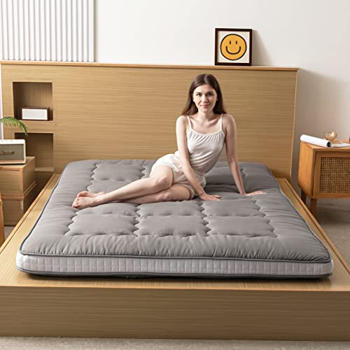 YOSHOOT Futon Matratze Japanische Tatami Gesteppte Schlafmatratze Faltbare...