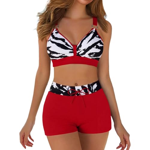 Tankini maillot de bain floral pour la plage et la piscine en été