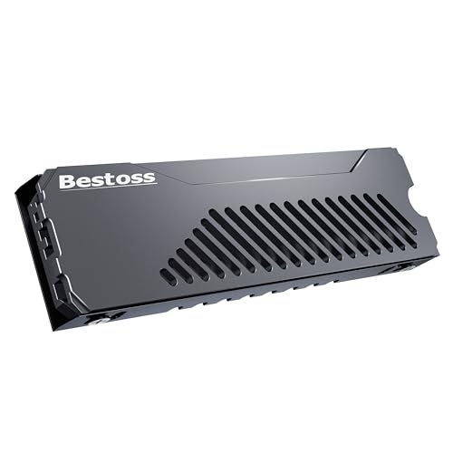 Bestoss M.2 2280 SSD NVMe Heatsink Double Surface Thermal Dissipation