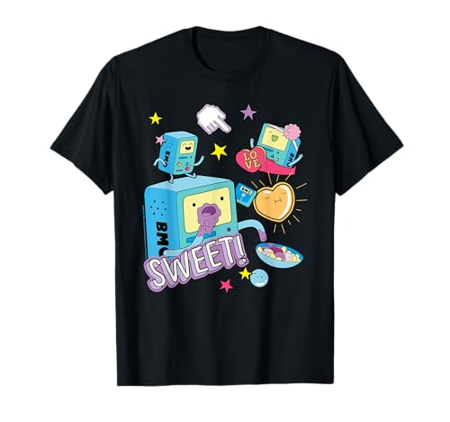 Cartoon Network Adventure Time BMO SWEET Camiseta