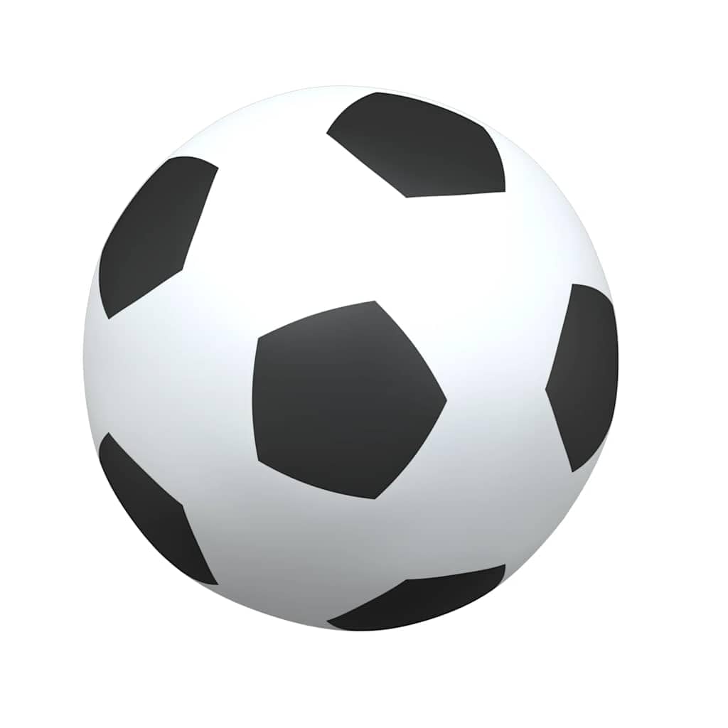 Porta da calcio per bambini, 2 pezzi, con pallone da calcio e pompa, porta da calcio da giardino, 64 x 35 x 48 cm, in metallo