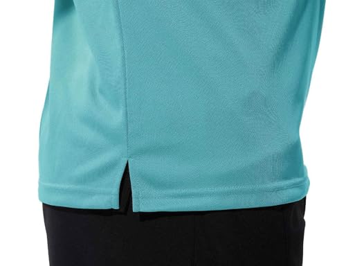 Image of Rdruko Men's Polo Shirts Short Sleeve Quick Dry Outdoor Golf Sports Shirts with Pocket
