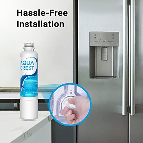 AQUA CREST DA29-00020B Fridge Water Filter, Compatible with Samsung DA29-00020B, HAF-CIN EXP, DA29-00020A, DA29-00019A, DA97-08006, DA97-08043ABC, Kenmore 46-9101, HDX-FMS-2 (1)