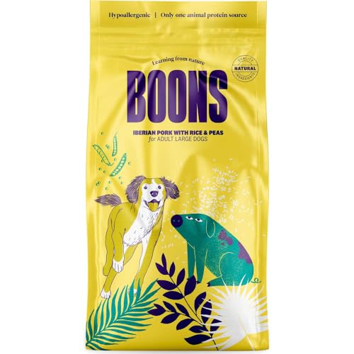 Hundefutter Boons Iberisches Schweinefleisch (für Hunde Aller Größen geeignet) Größe 100 g