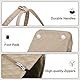 pecute Hundetasche für Kleine Hunde 4kg, Tragetasche Hund Hundetragetasche Leichte, Faltbare Hundetransportbox, Katzen Transporttasche für Unterwegs (Khaki)