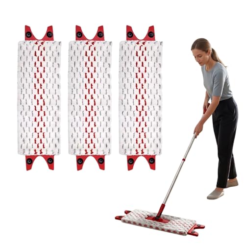 Spray Mop Replacement Pads 3 PCS Mop Head Replacement 1-2 Spray Mop Head Replacement