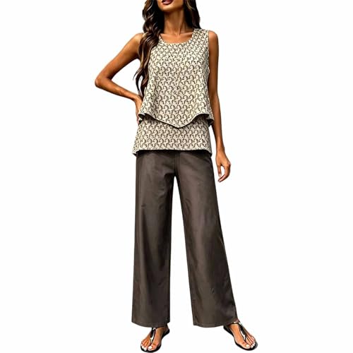 Pantalon coupe slim et gilet chic : l'ensemble deux pièces contre la chaleur