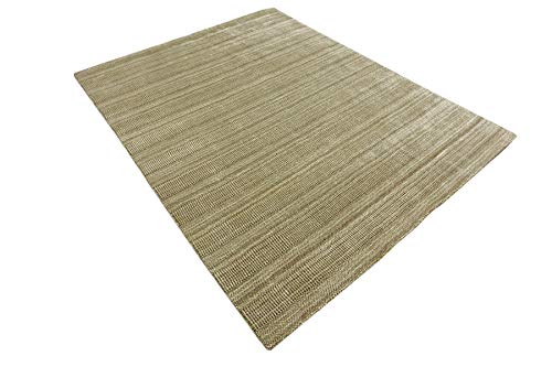 Tapis moderne Grass Gabbeh beige pour réchauffer un salon épuré - 7