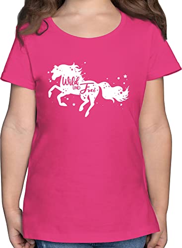 6. Geburtstag T-Shirt Pferd Mädchen | Geburtstagsgeschenk Mit Pferdemotiv | Zahl 6 Design