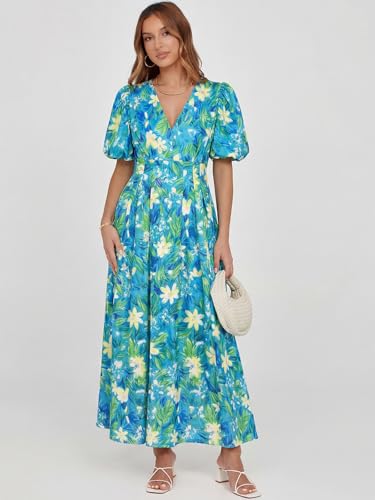 Image of Sissyaki Women's Floral Maxi Dress 2026 Summer Spring Wedding Guest Dress