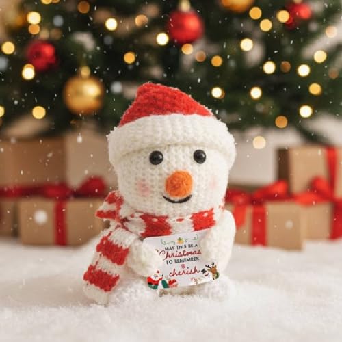 Positive emotionale Unterstützung, Häkeln, Weihnachtsmann,...