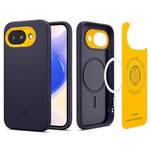 Image of Spigen for Google Pixel 10a (2026) Case, Nano Pop MagFit MagFit, Enhanced Grip, Pixelsnap Ready (TPU+Poly Carbonate) - Blueberry Navy