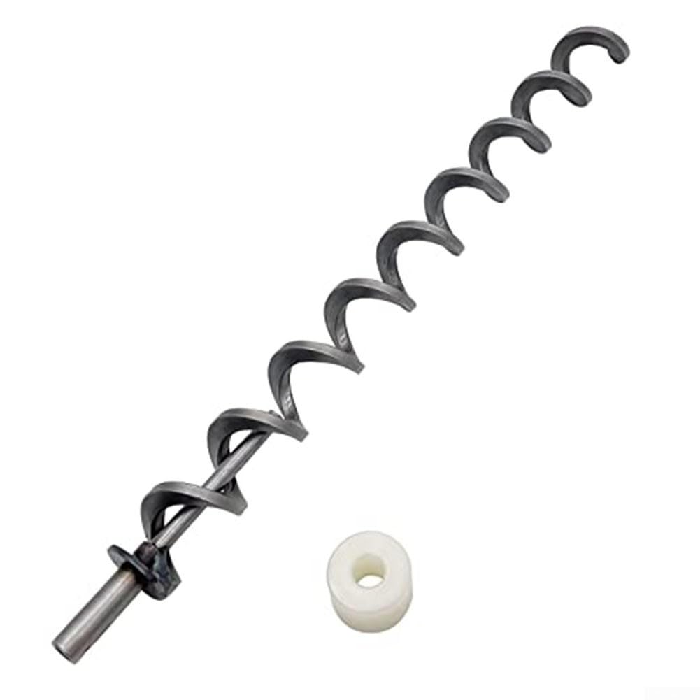 Schnecken- und Bürsten-Set, Schneckenwelle Schraube Schubstange Nylon Bürsten-Set, Zünder Spiralbohrer Schraubstange Zubehör, für Traeger Pelletgrills