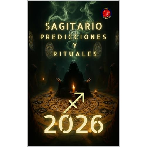 Sagitario Predicciones y Rituales 2026 Audiolibro Por Alina Rubi arte de portada
