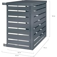 TERRE JARDIN Klimaanlagenabdeckung Außen Clim Guard 95 x 50 x 80 cm – Ansicht 5
