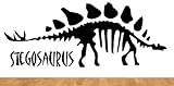 STEGOSAURUS FOSSIL DINOSAUR ~ WALL DECAL 12
