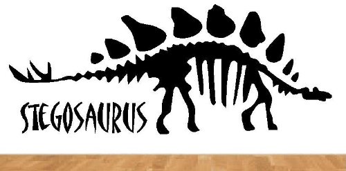 BestPricedDecals Stegosaurus Fossil Dinosaur ~ Wall Decal 12