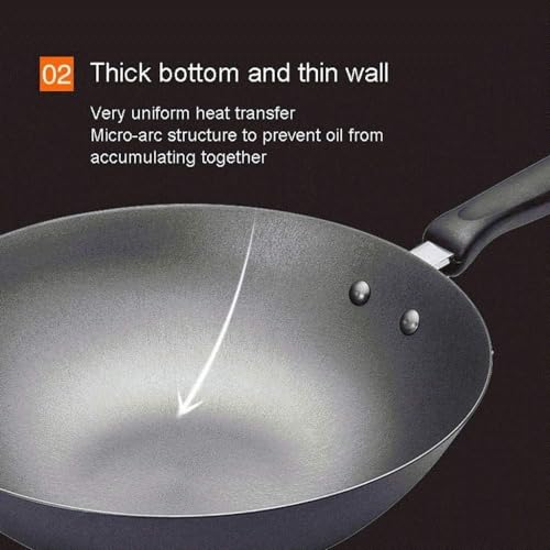 Wok antiadherente con tapa y accesorio de vapor de 30 cm miniatura 2