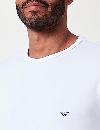 Emporio Armani MAN 2PACK T-Shirt Crew Neck Regular FIT White L – Ansicht 3