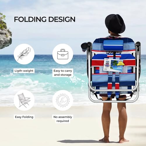 Chaises longues pliantes de luxe pliables sans effort pour fêter un anniversaire x2 - 5