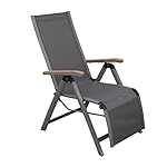 Relaxsessel Colmar aus FSC-Teakholz, klappbar