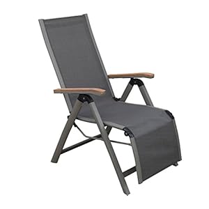 Relaxsessel Colmar aus FSC-Teakholz, klappbar