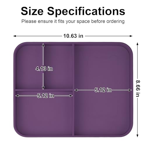 VOVIPO Faux Leather Valet Tray,with 2 in 1 Wireless Charging Compitable With iPhone/17/16/15/15 Plus/15 Pro/15 Pro Max/14/13/12/Wireless earphones,Office/Home Desk Organizers Tray-Purple