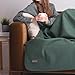 Arcturus Bighorn 100% Virgin Wool Blanket | Heirloom-Quality Wool Bedding for Home & Cabin | Warm, Thick & Durable (Queen Size, Sage)