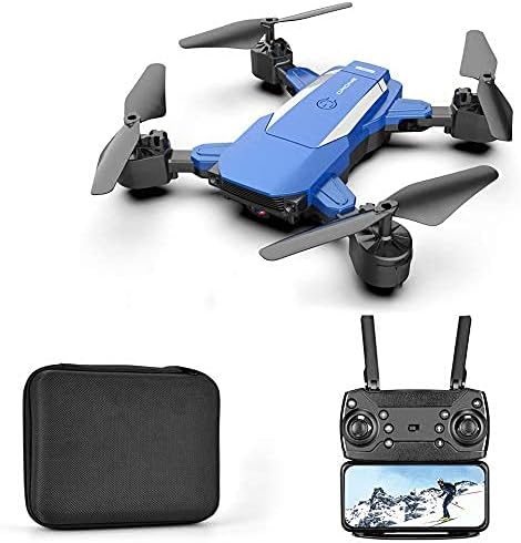 J-Clock Drone con cámara para Adultos, 4k, fotografía aérea, transmisión imágenes Drones, Fijo inalámbrico, Alta Resistencia Plegable, Larga Distancia