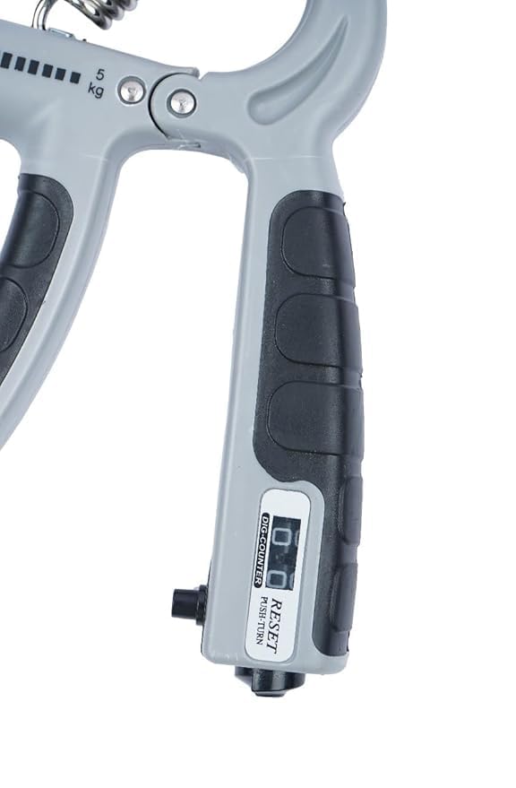 Troft Adjustable Hand Grip Strengthener with Counter for Men & Women, Gym Workout Equipment for Home, Forearm & Finger Exercise Power Gripper 1